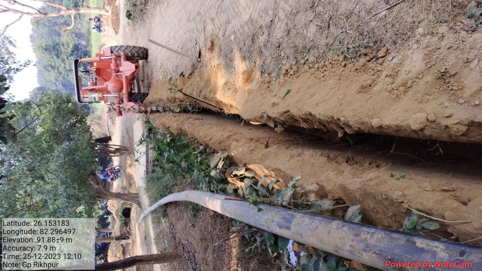 Pipe laying project